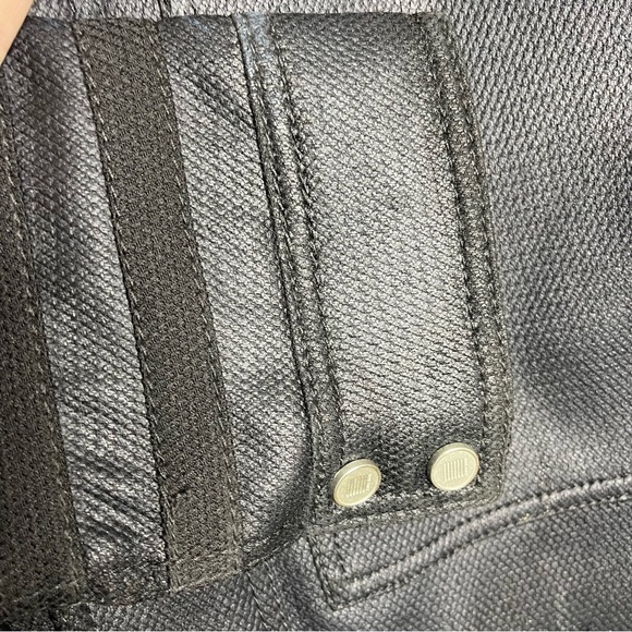 Zara Men Faux Leather Moto Jacket Size XL - Picture 5 of 9